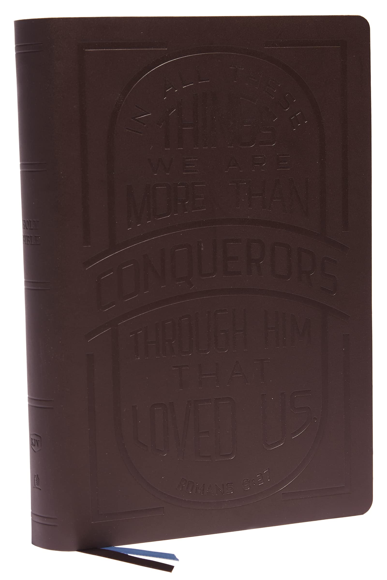 KJV Holy Bible: Large Print with 53,000 Cross References, Brown Genuine Leather, Red Letter, Comfort Print (Thumb Indexed): King James Version (Verse ... Collection): Holy Bible, King James Version Medicine