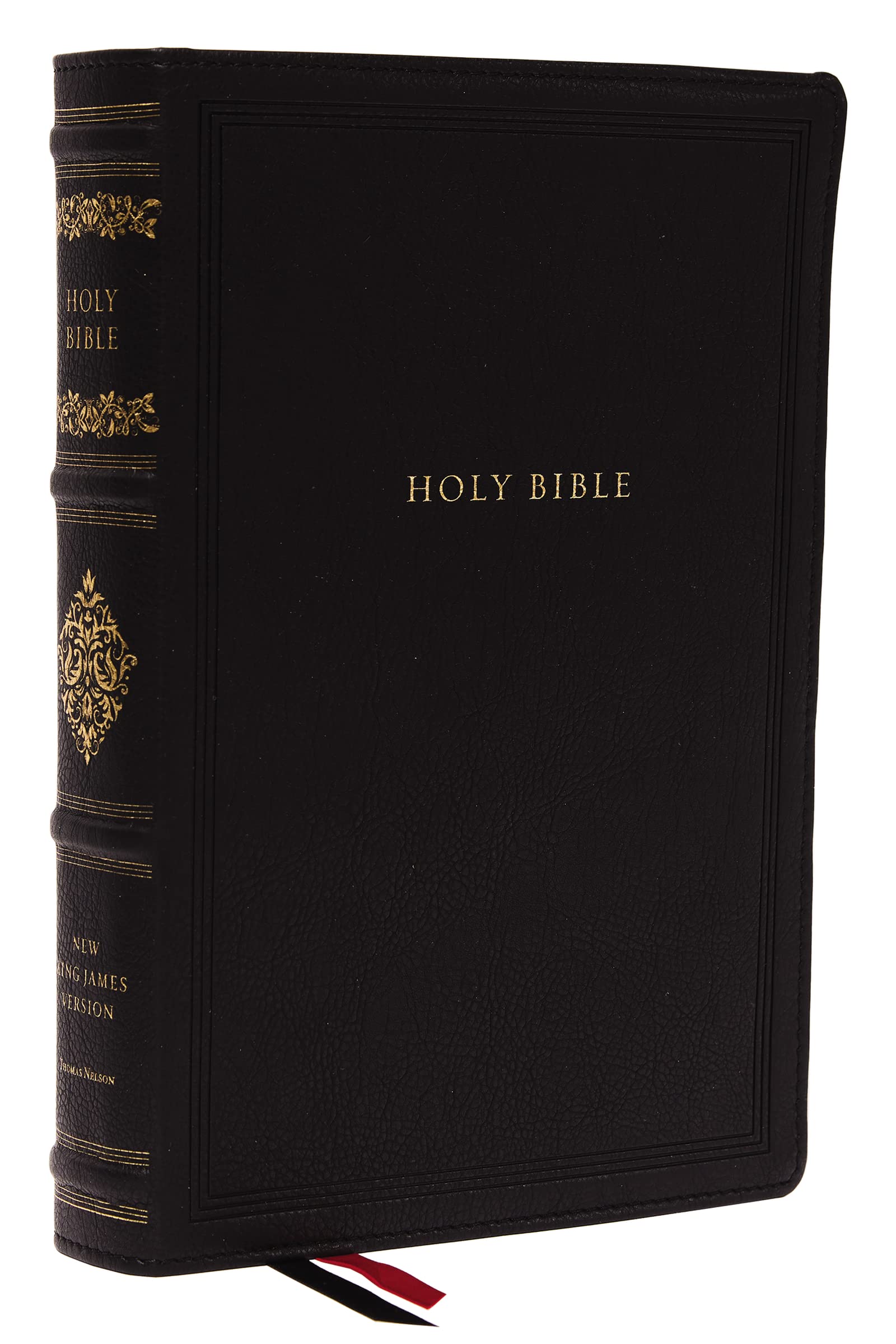 NKJV, Wide-Margin Reference Bible, Sovereign Collection, Leathersoft, Black, Red Letter, Comfort Print: Holy Bible, New King James Version Politics & History