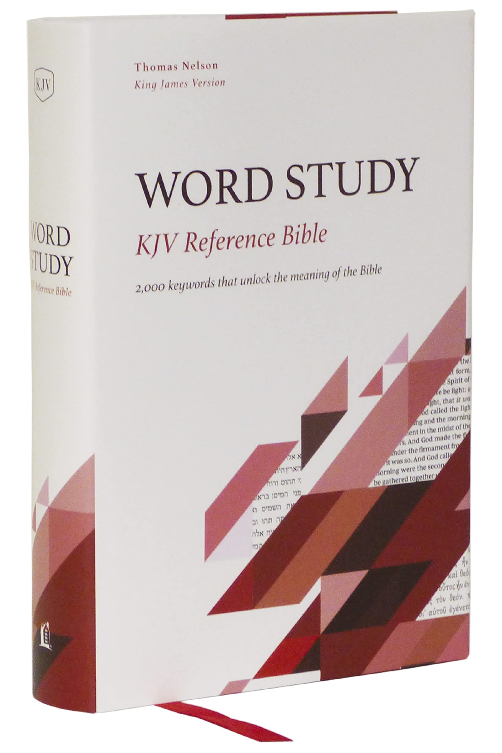 KJV, Word Study Reference Bible, Hardcover, Red Letter, Comfort Print: 2,000 Keywords that Unlock the Meaning of the Bible Philosophy