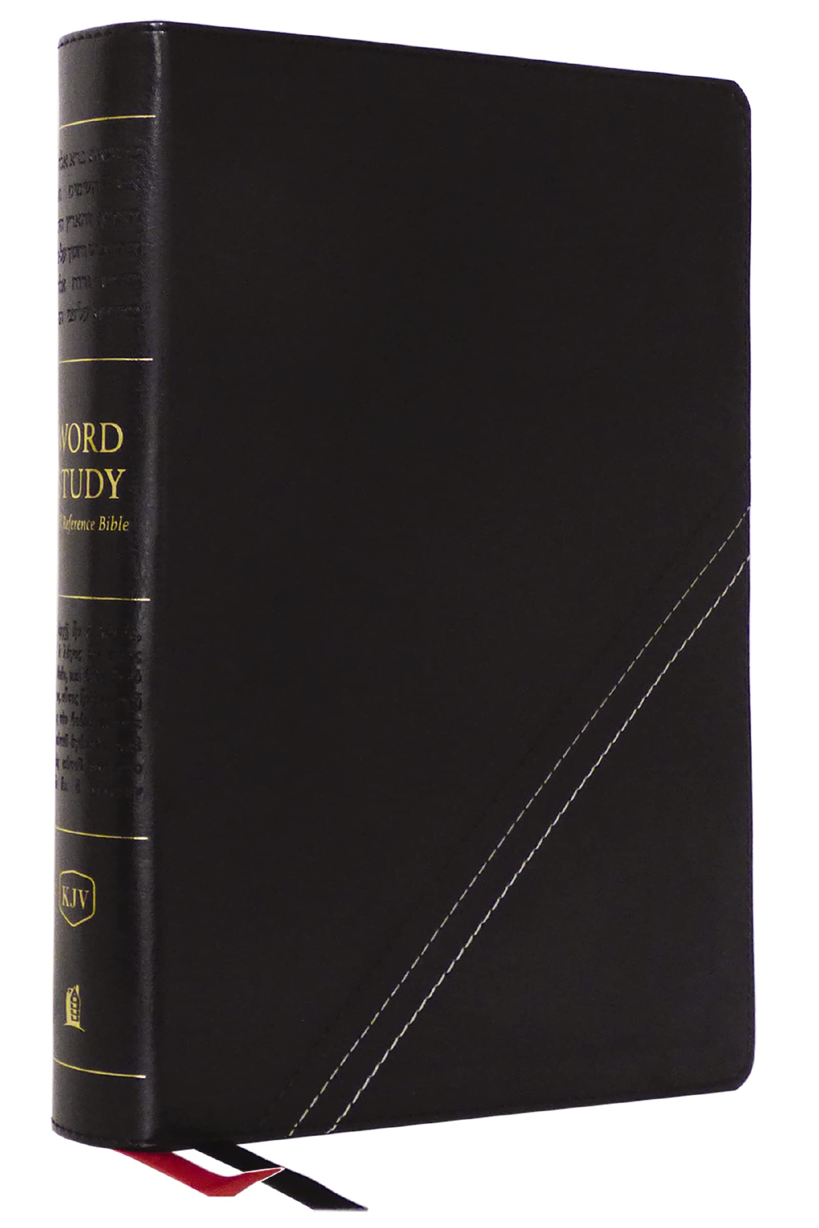 KJV, Word Study Reference Bible, Leathersoft, Black, Red Letter, Comfort Print: 2,000 Keywords that Unlock the Meaning of the Bible Philosophy