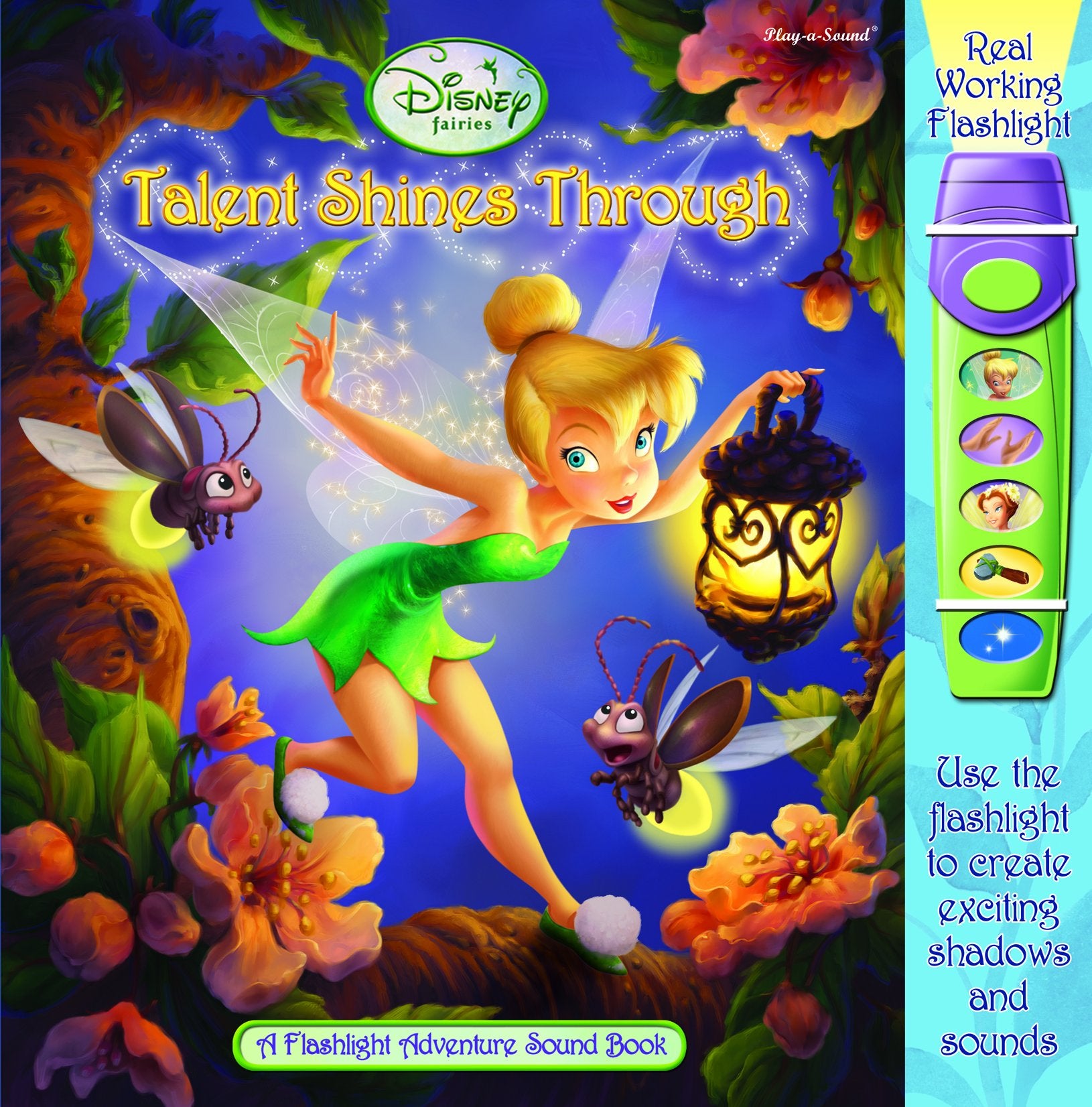 Title: Talent Shines Through Disney Fairies Flashlight Ad book