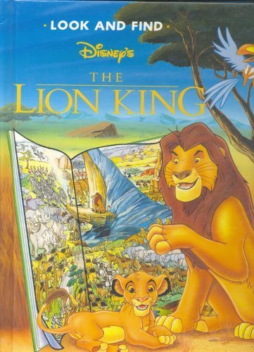Lion King Look and Find book