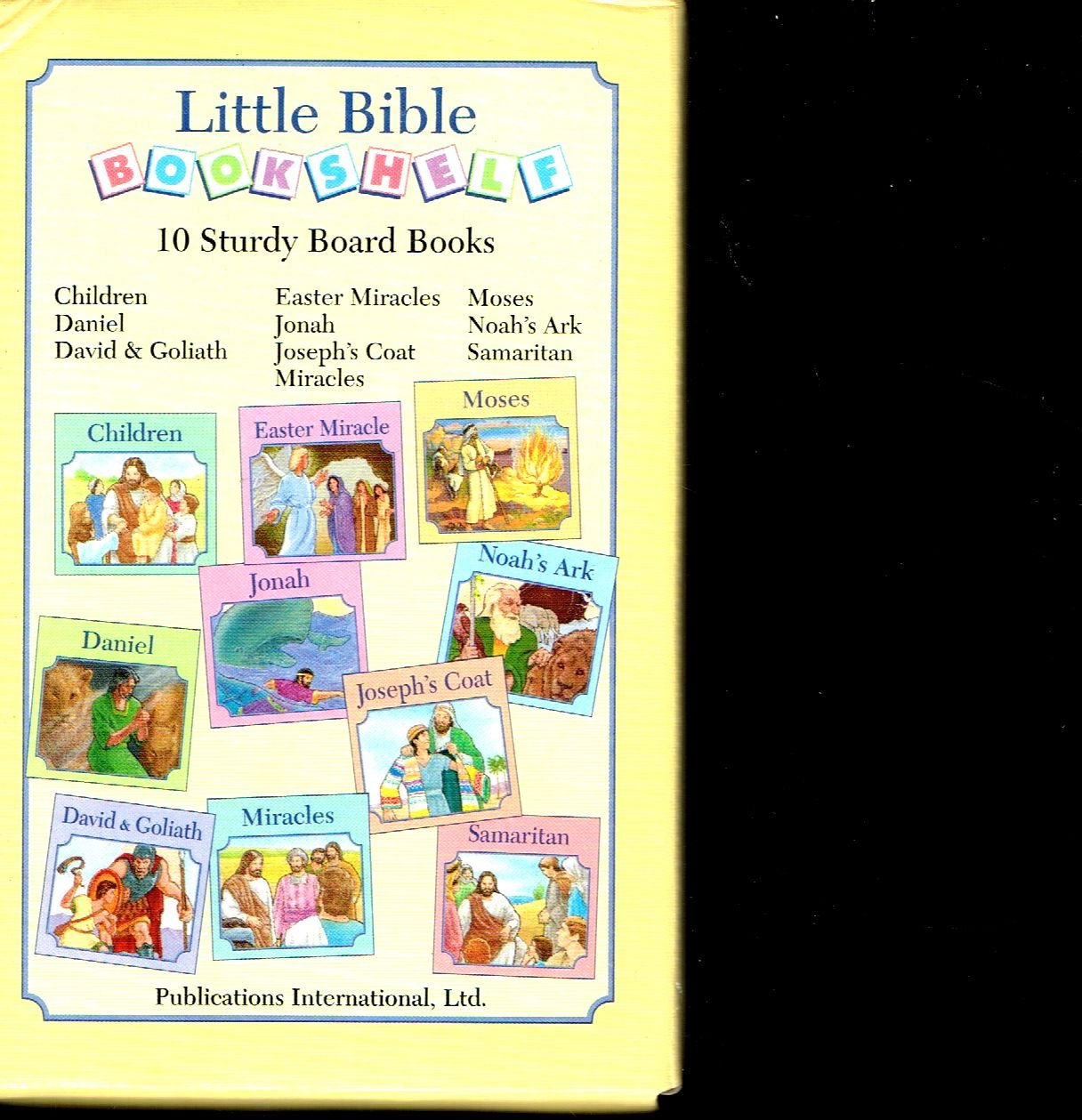 Little Bible Bookshelf: 10 Sturdy Board Books (Boxed SET of 10 Books) Books
