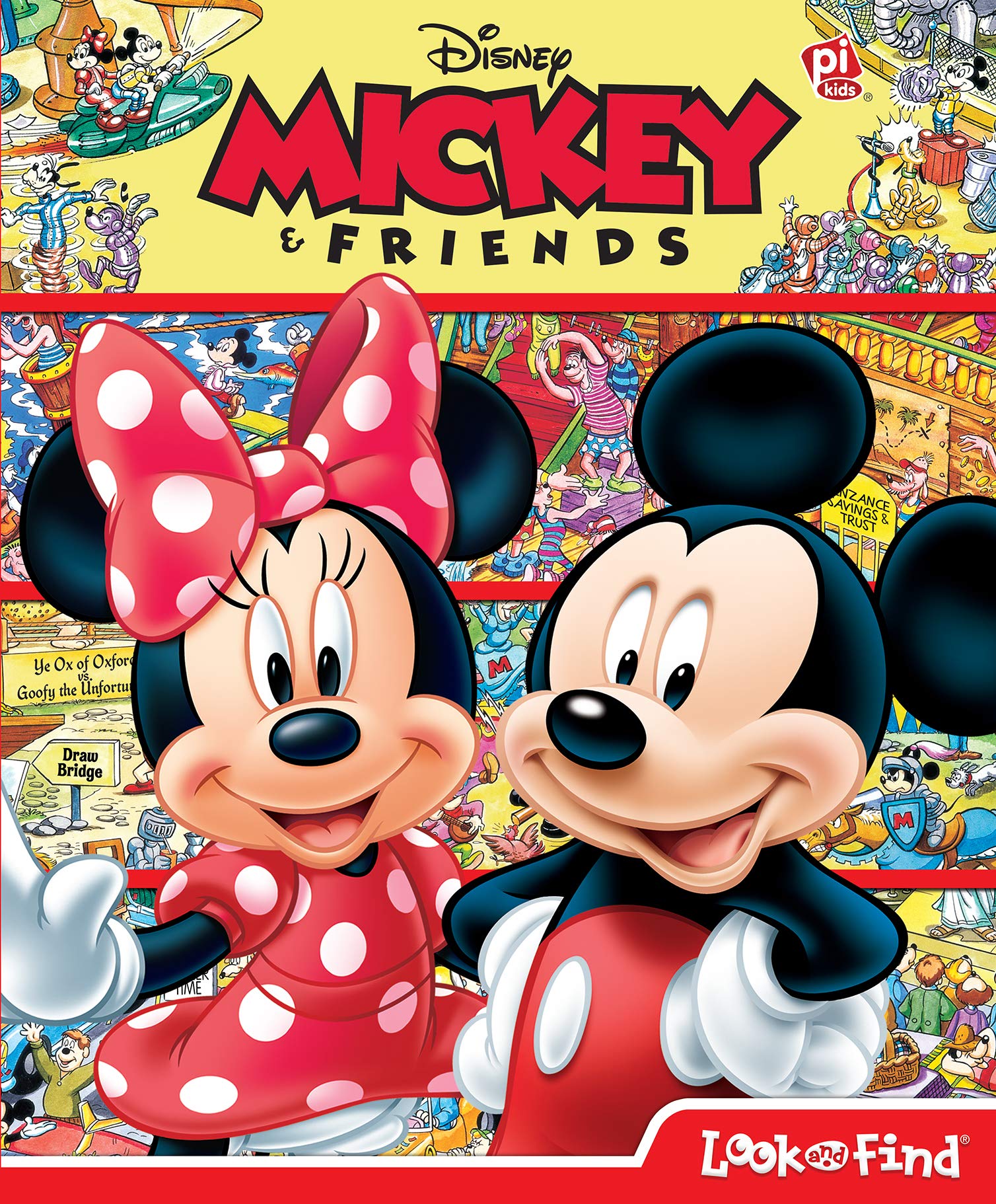 Disney Mickey Mouse & Friends (Look and Find) Novels & Short Stories