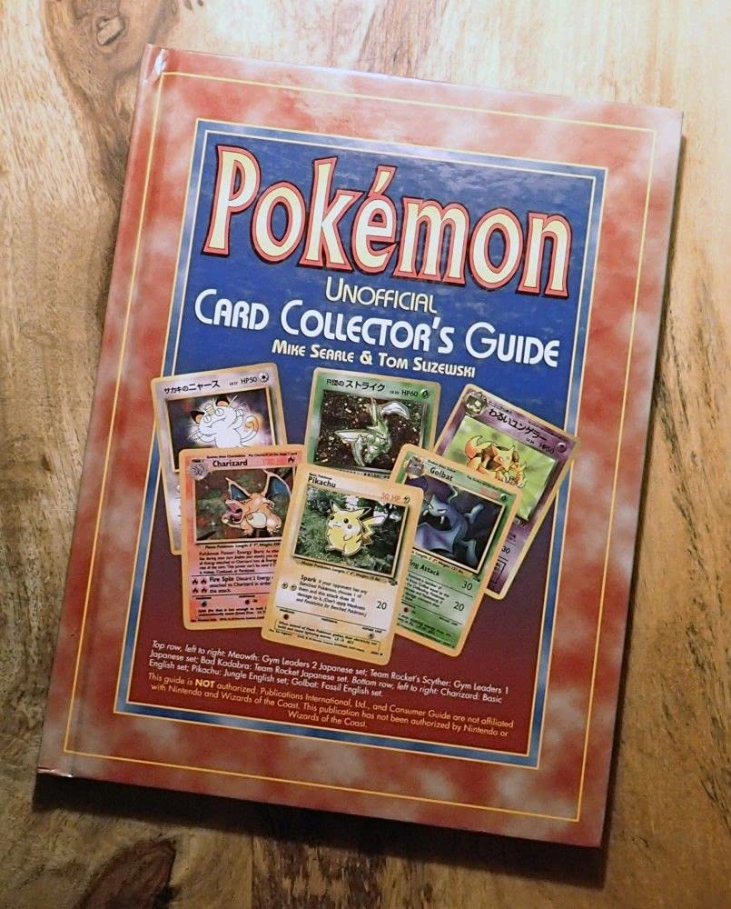Pokemon Unofficial Card Collectors Guide book