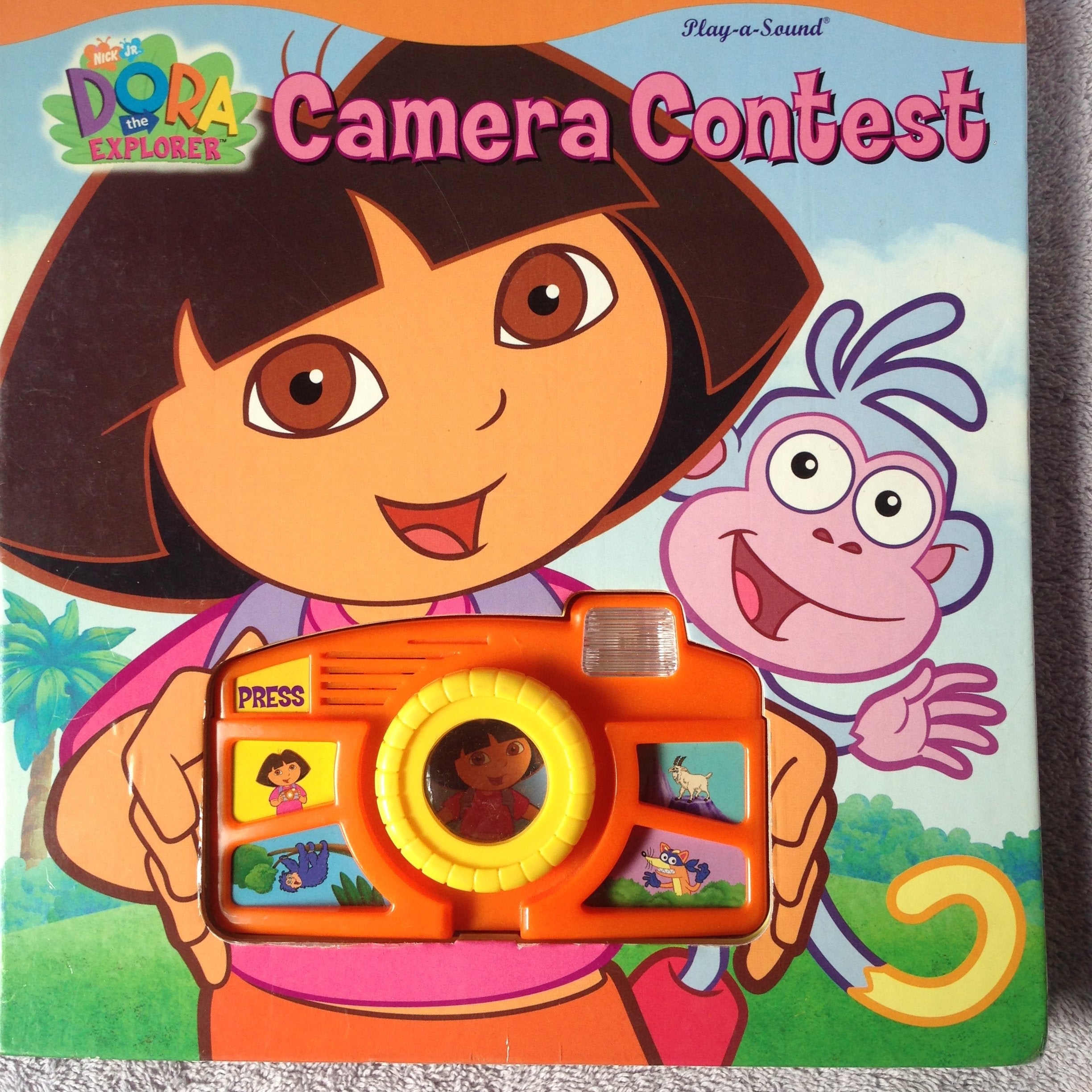 Dora The Explorer Camera Contest Ineractive Sound Book Books