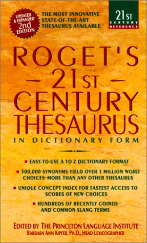 Roget's 21st Century Thesaurus: In Dictionary Form Books