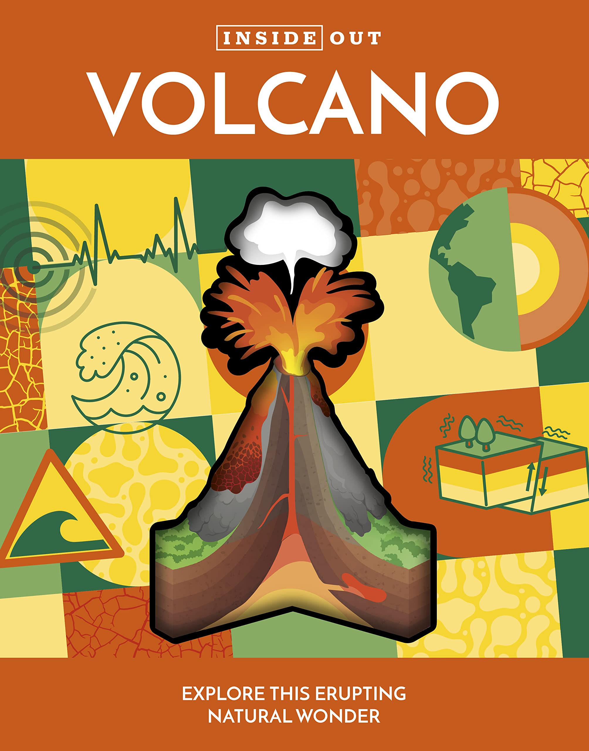 Inside Out Volcano: Explore this Erupting Natural Wonder (Inside Out, Chartwell) Tiptoi & Games