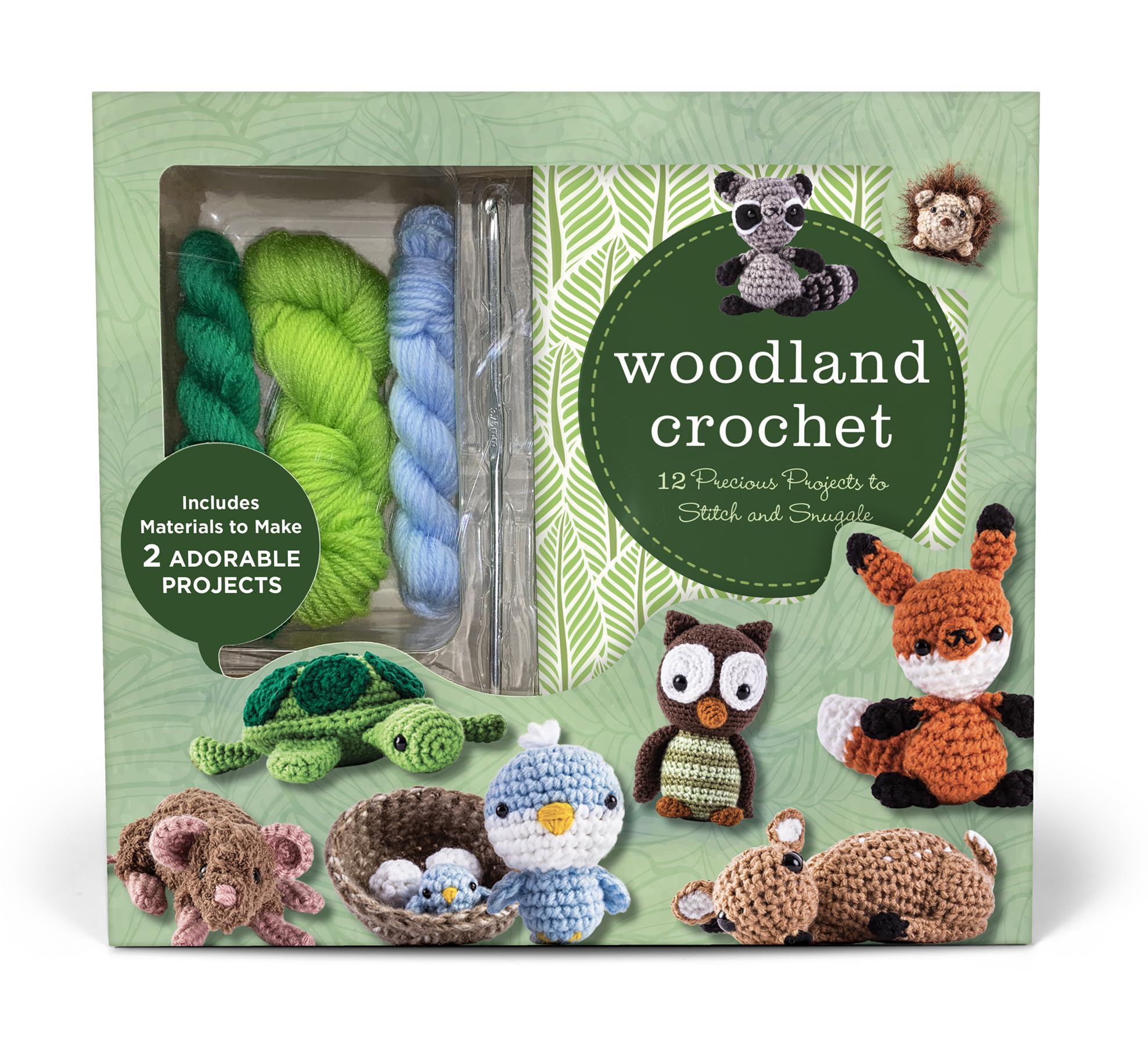 Woodland Crochet Kit: 12 Precious Projects to Stitch and Snuggle - Includes Materials to Make 2 Adorable Projects Lifestyle