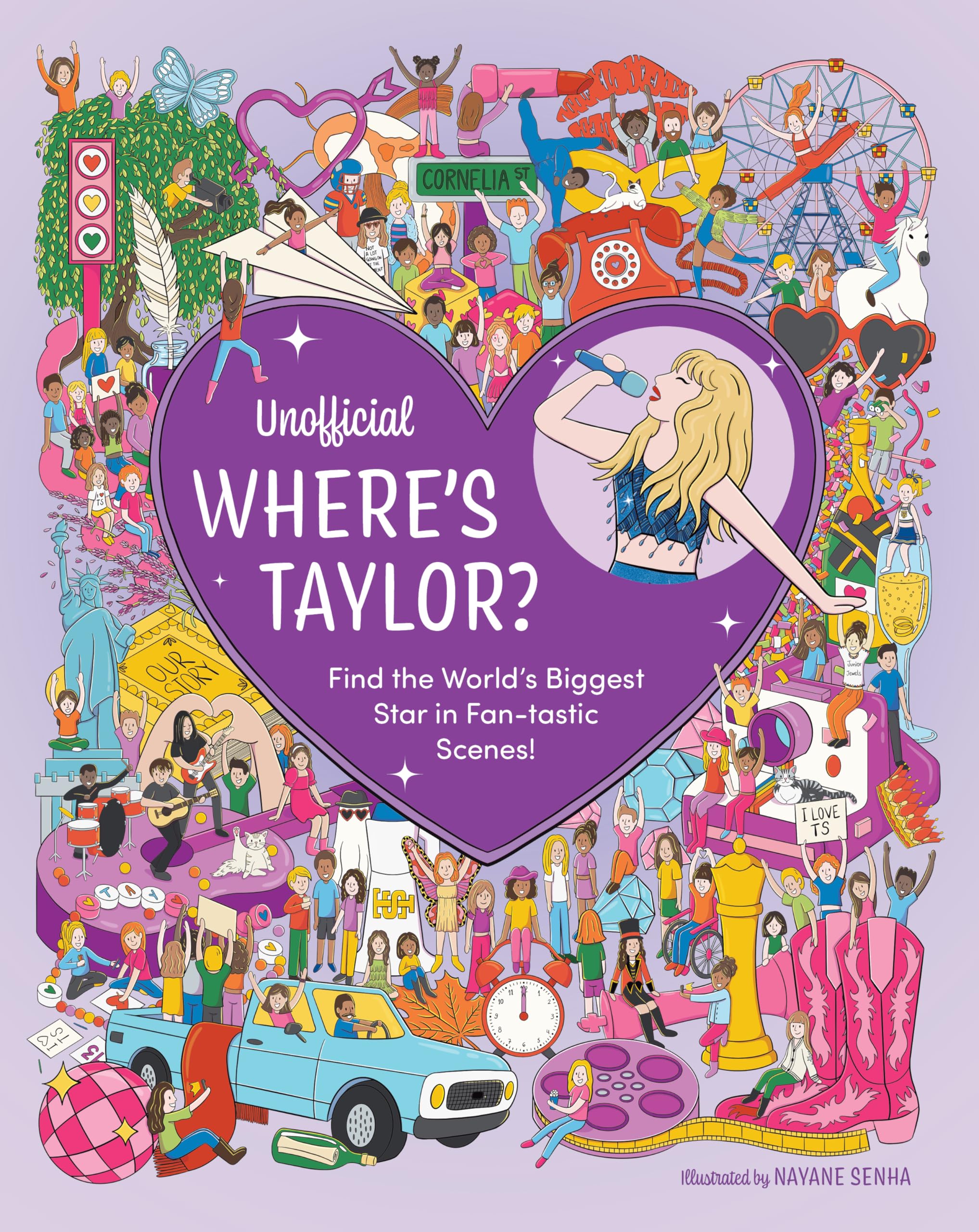 Unofficial Where's Taylor?: Find the World's Biggest Star in Fan-tastic Scenes! Non-fiction