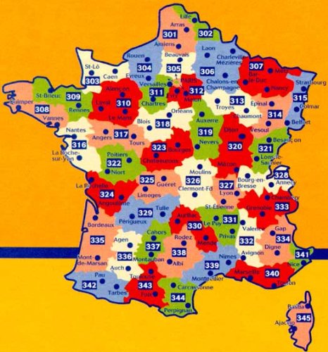 Michelin Local Map No. 340: Bouches-du-Rhone, Var (France) (French Edition) Maps & Plans