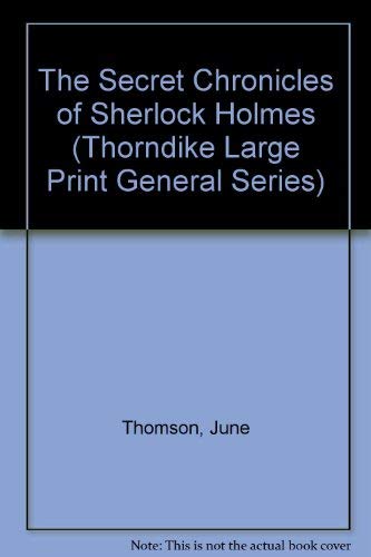 The Secret Chronicles of Sherlock Holmes book
