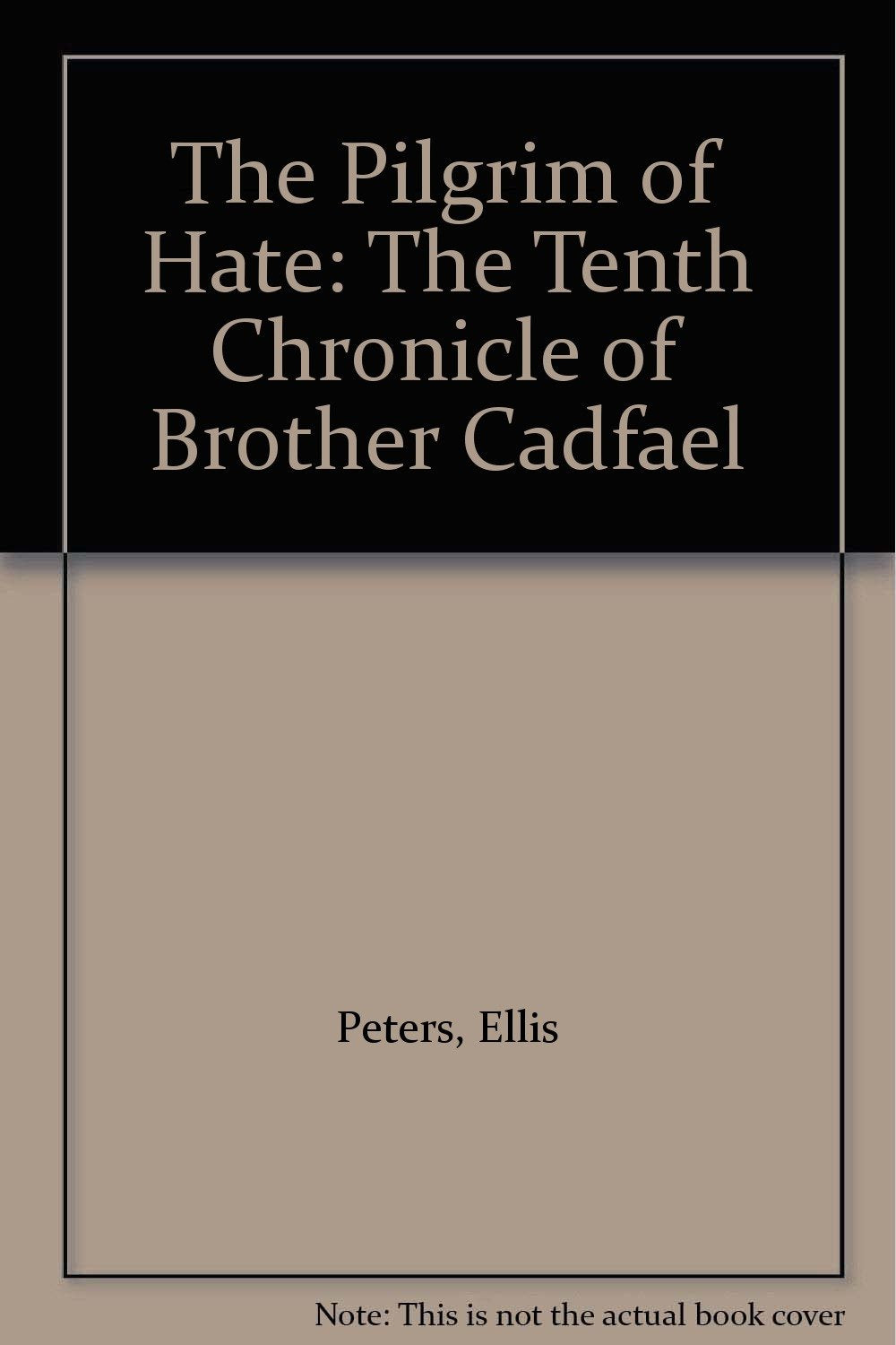 The Pilgrim of Hate: The Tenth Chronicle of Brother Cadfael (Thorndike Large Print General Series) Contemporary literature