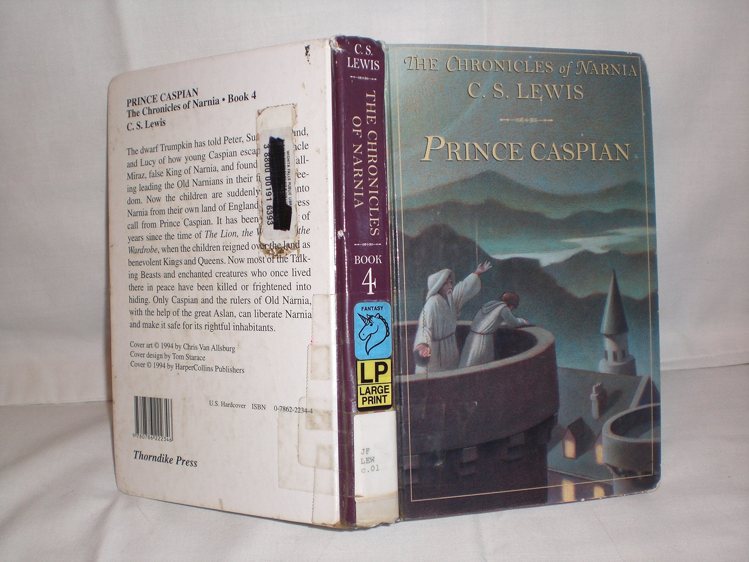Prince Caspian: The Return to Narnia (The Chronicles of Narnia, Band 4) Fiction