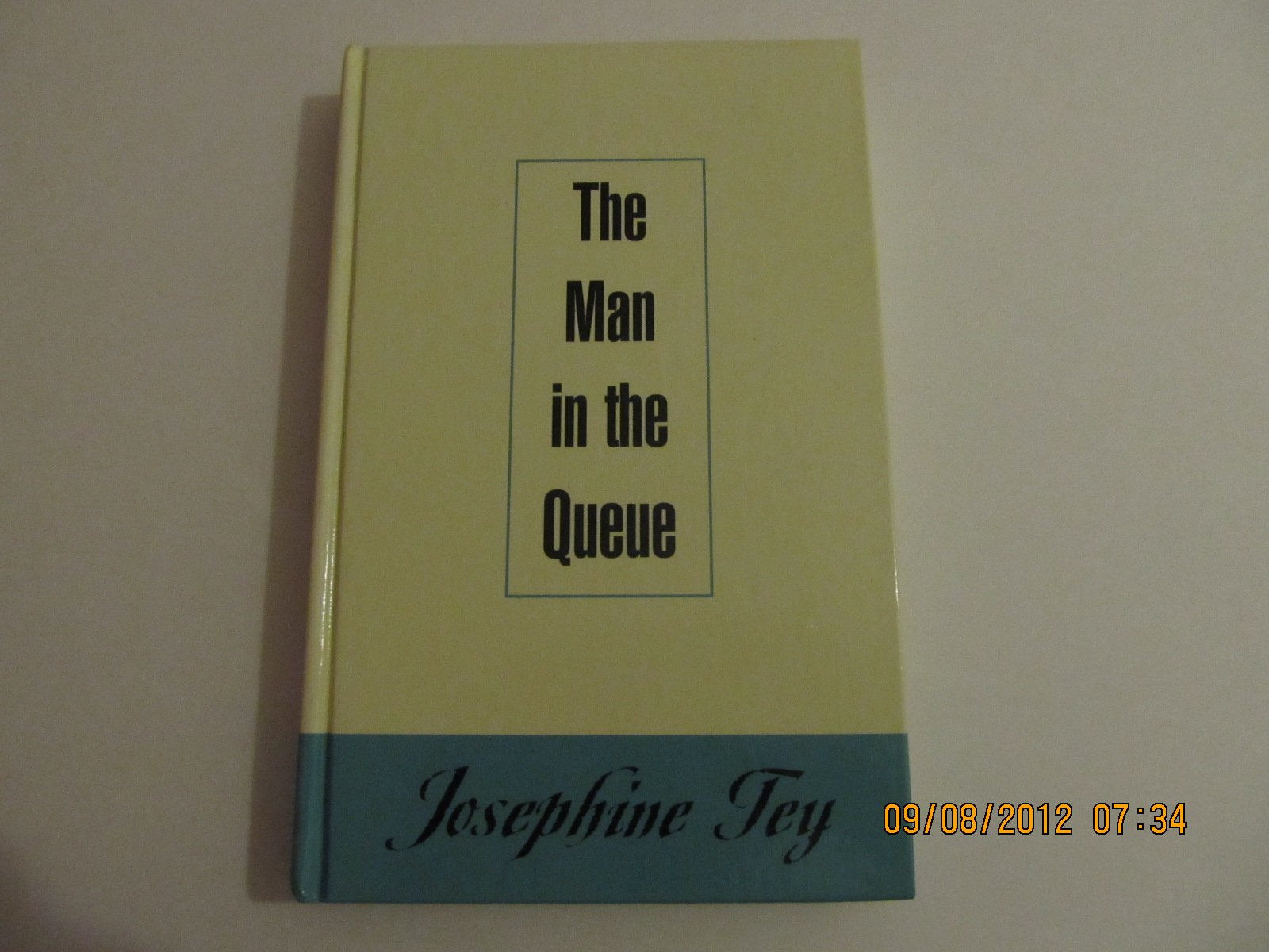 The Man in the Queue (Thorndike Press Large Print Mystery Series) Detective & CSI
