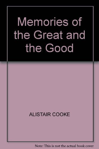Memories of the Great and the Good (Thorndike Large Print General Series) Contemporary literature