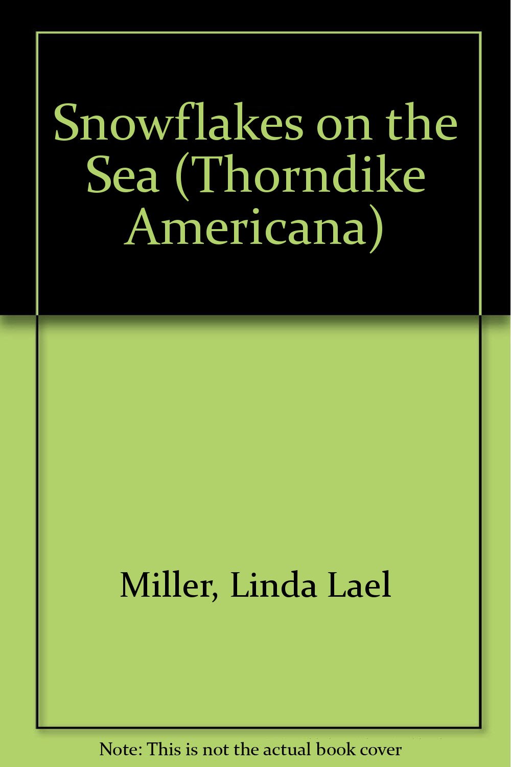 Snowflakes on the Sea (Thorndike Press Large Print Americana Series) Contemporary Romance