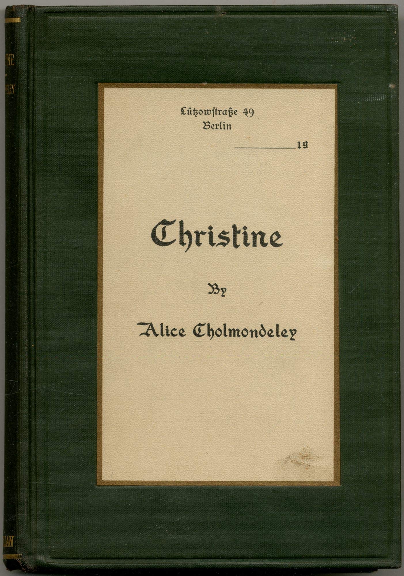 Christine (Thorndike Large Print Famous Authors Series) Horror & Mystery