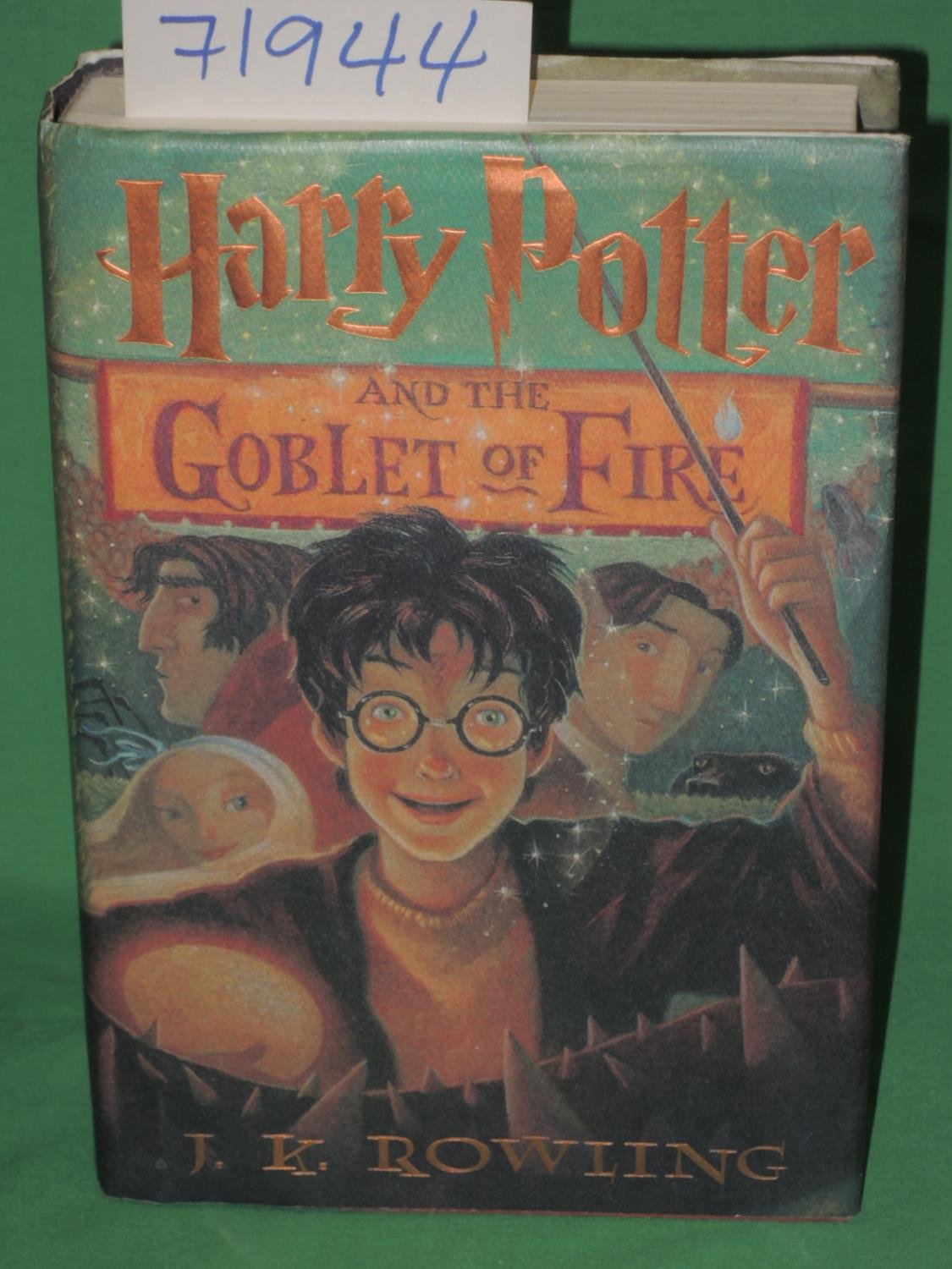 Harry Potter and the Goblet of Fire book