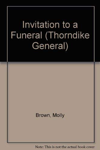 Invitation to a Funeral (Thorndike Large Print General Series) Suspense & Thrillers