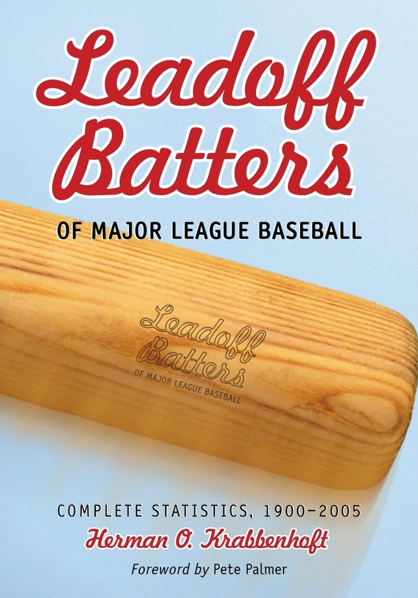 Leadoff Batters of Major League Baseball Reference Books