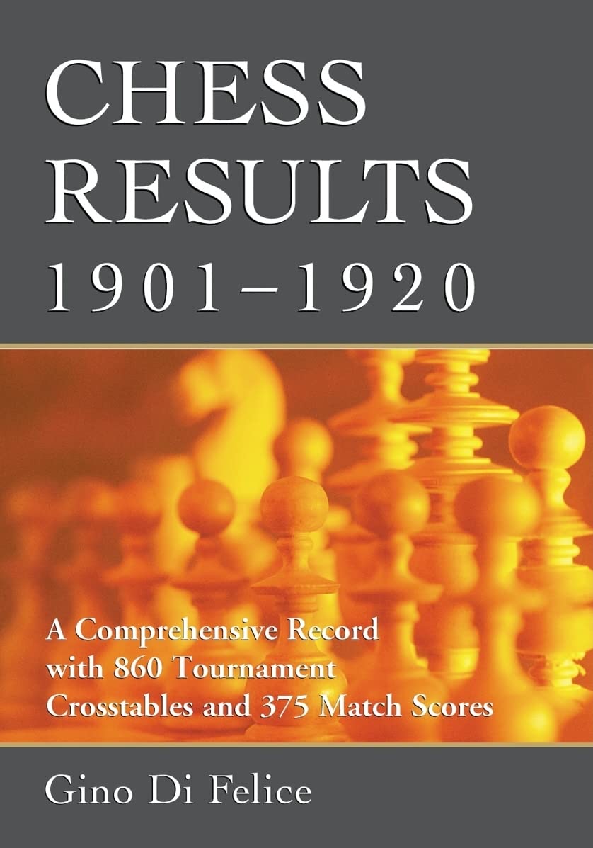 Chess Results, 1901-1920 Leisure & Fun