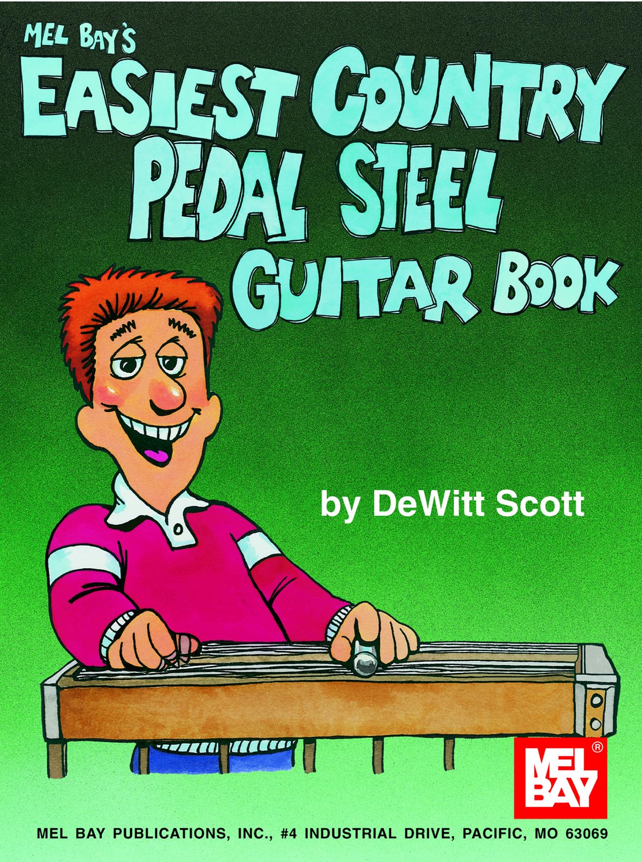 Mel Bay's Easiest Country Pedal Stell Guitar Book Sheet Music