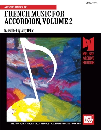 FRENCH MUSIC FOR ACCORDION VOLUME 2 Arts & Music