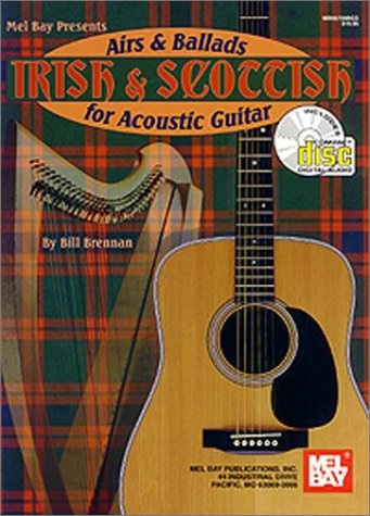 Irish & Scottish airs & ballads for acoustic guitar Books