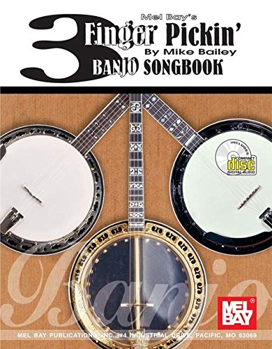 3 Finger Pickin' Banjo Songbook Sheet Music