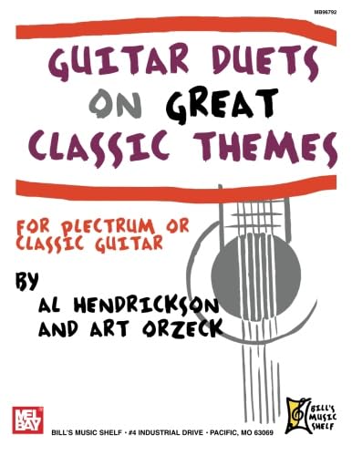 Guitar Duets on Great Classic Themes: for Plectrum or Classic Guitar Sheet Music