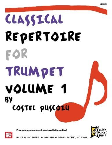 Classical Repertoire for Trumpet, Volume 1 Sheet Music