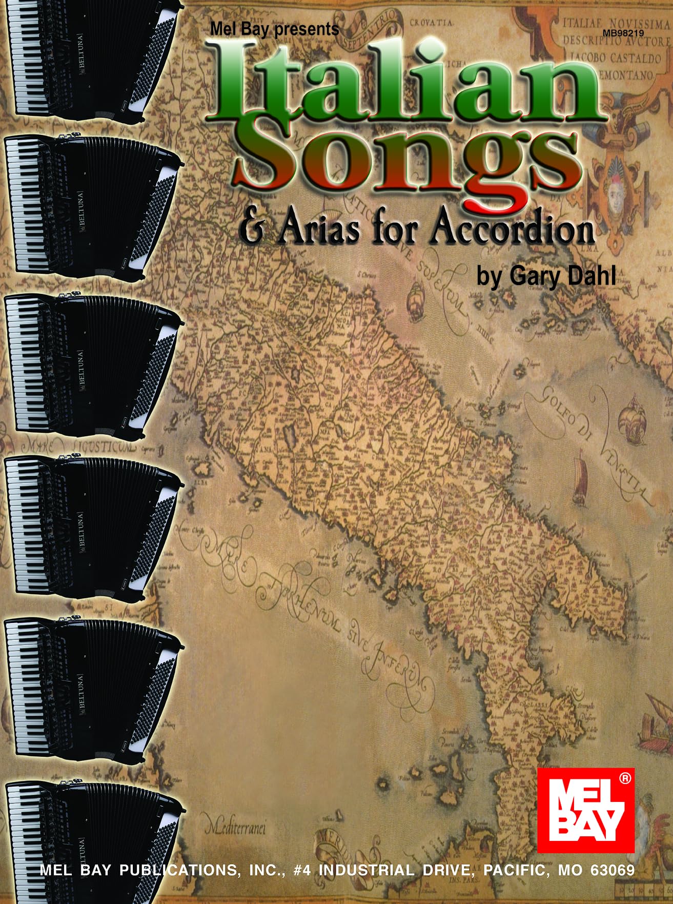 Italian Songs & Arias for Accordion Arts & Music
