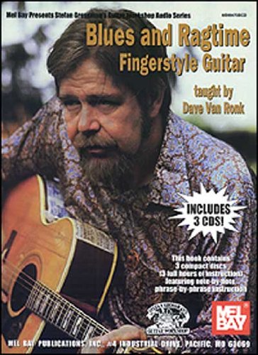Blues and Ragtime Fingerstyle Guitar (Stefan Grossman's Guitar Workshop Audio) Arts & Music
