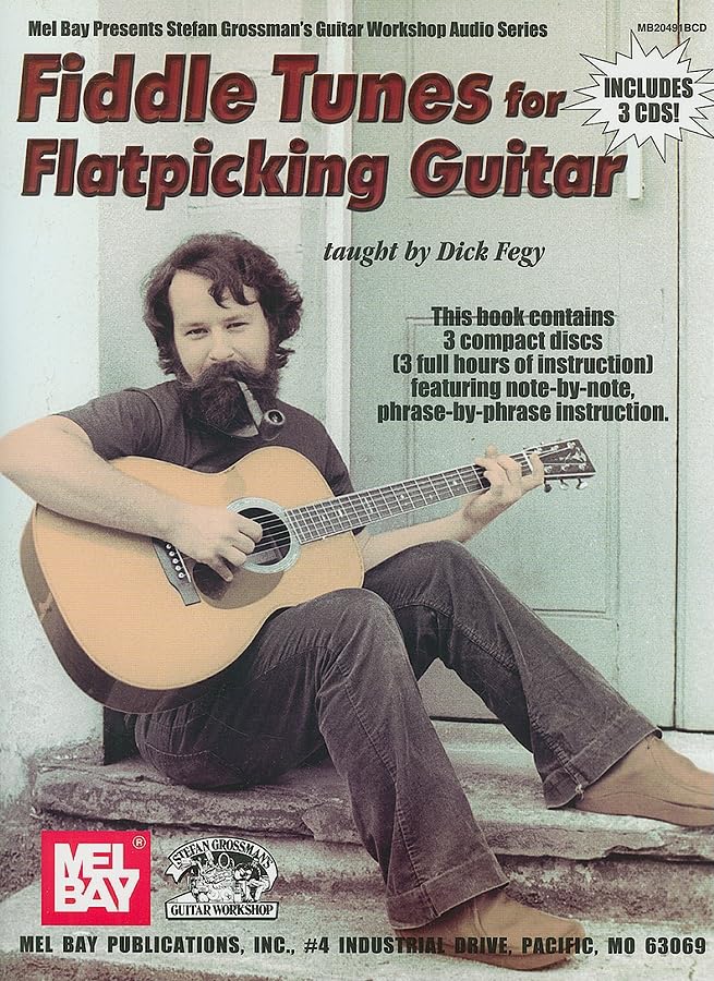 Fiddle Tunes for Flatpicking Guitar (Stefan Grossman's Guitar Workshop Audio) Sheet Music
