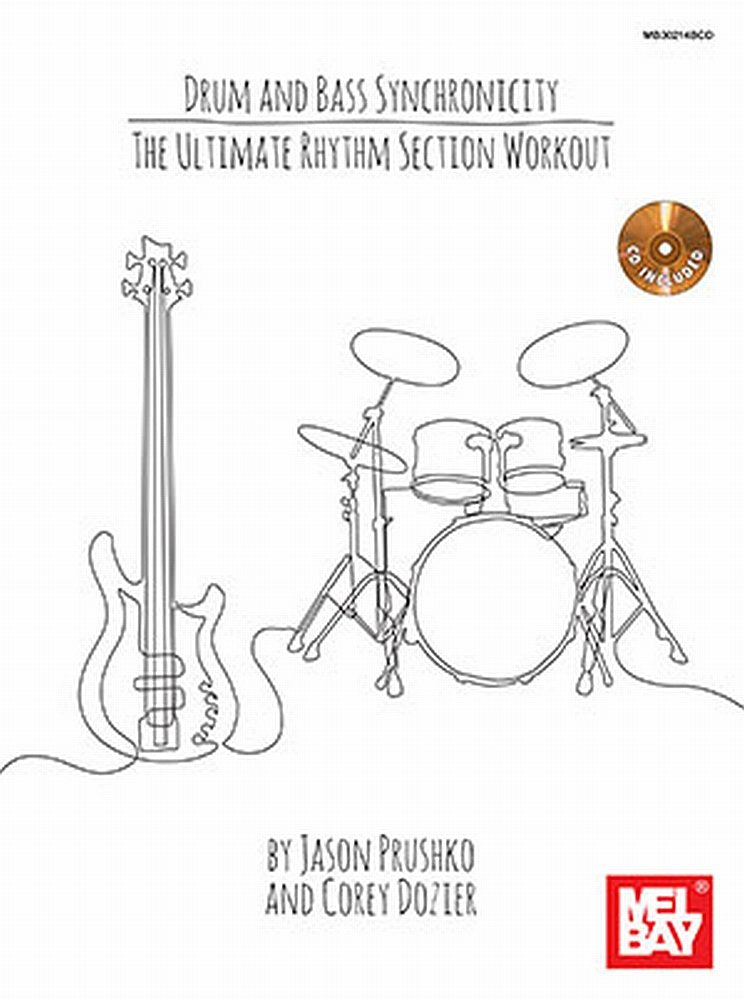 Prushko Jason/Dozier Corey Bass And Drum Synchronicity Drums Book/Cd book