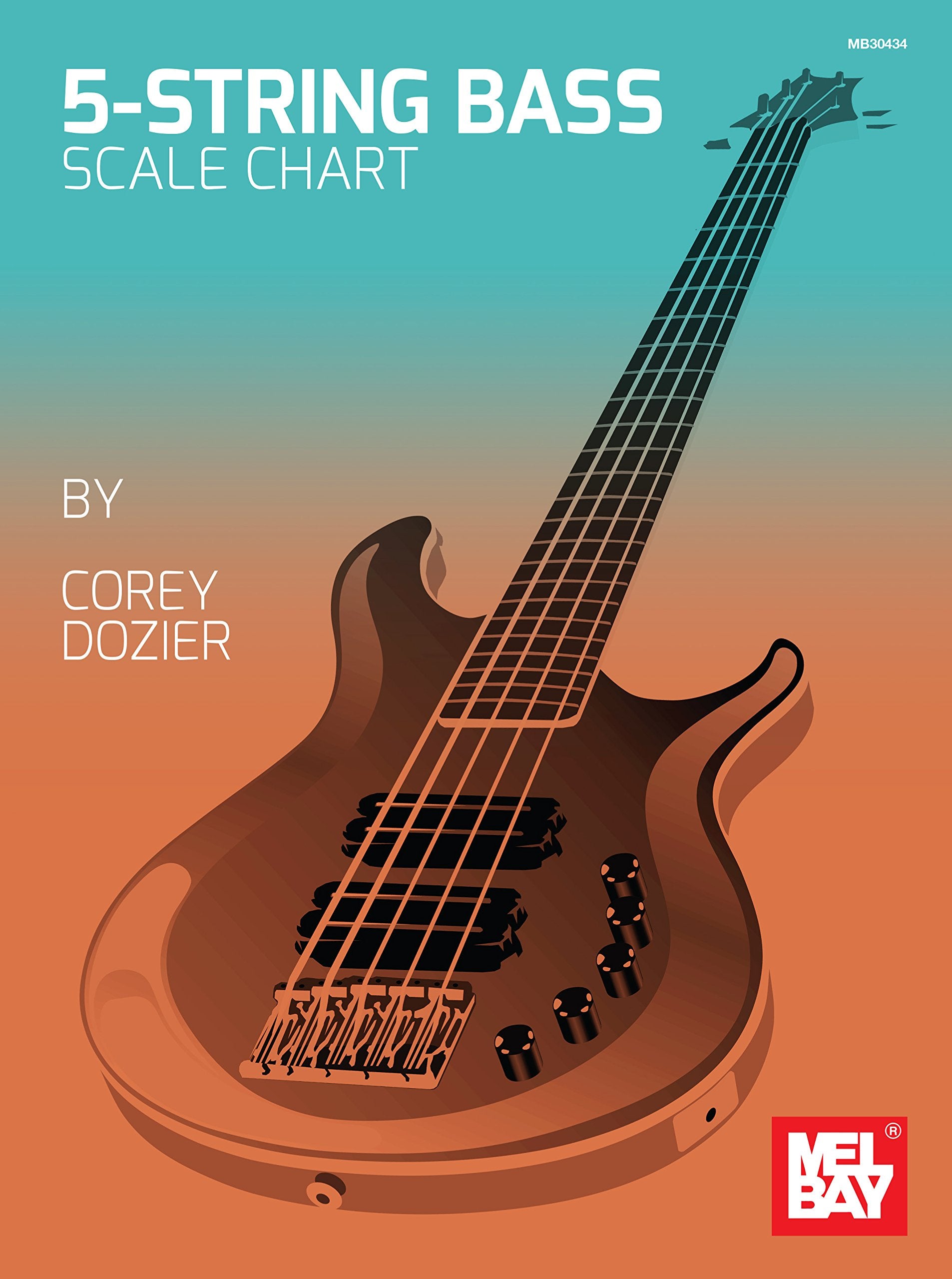 5 String Bass Scale Chart: Noten für Bass-Gitarre Social Sciences