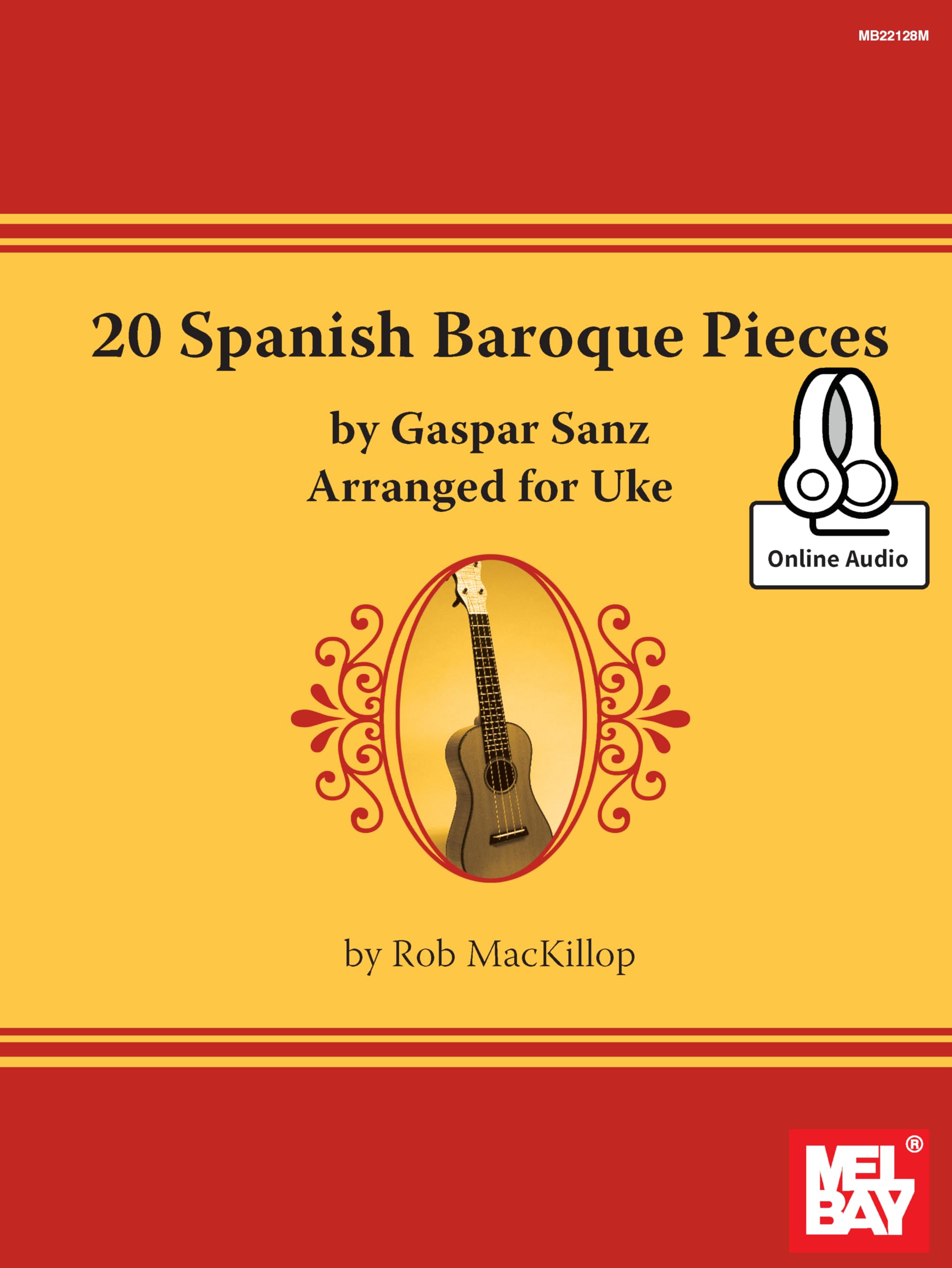 20 Spanish Baroque Pieces by Gaspar Sanz Arranged for Uke book