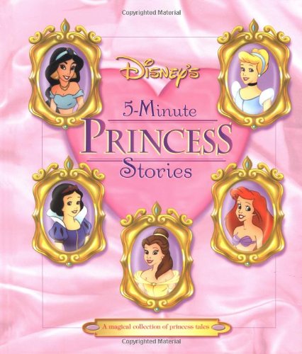 Disney's 5 Minute Princess Stories (5-Minute Stories) Novels & Short Stories