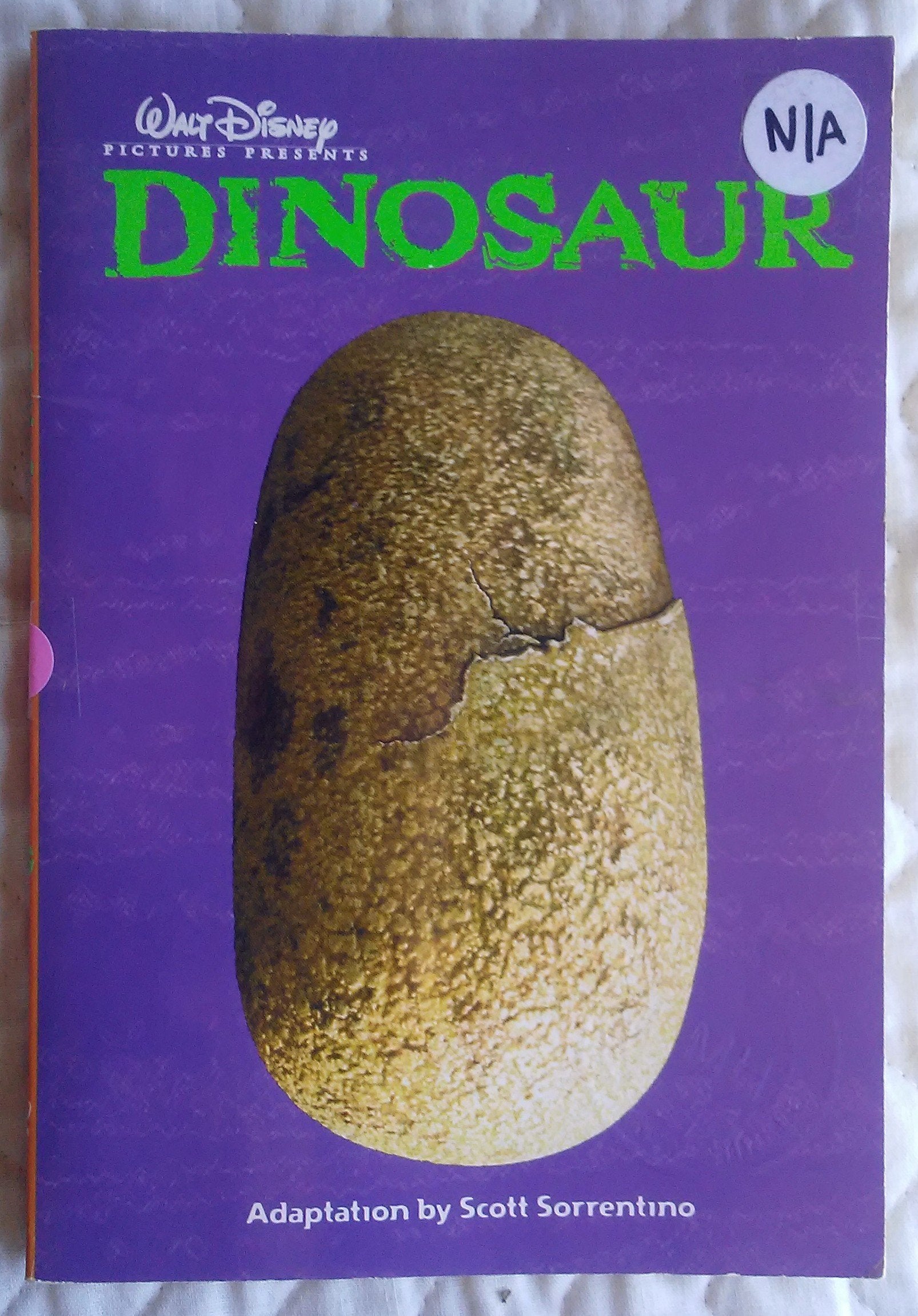 Dinosaur Jr. Novel - without insert. Dinosaur: School Market Edition Novels & Short Stories