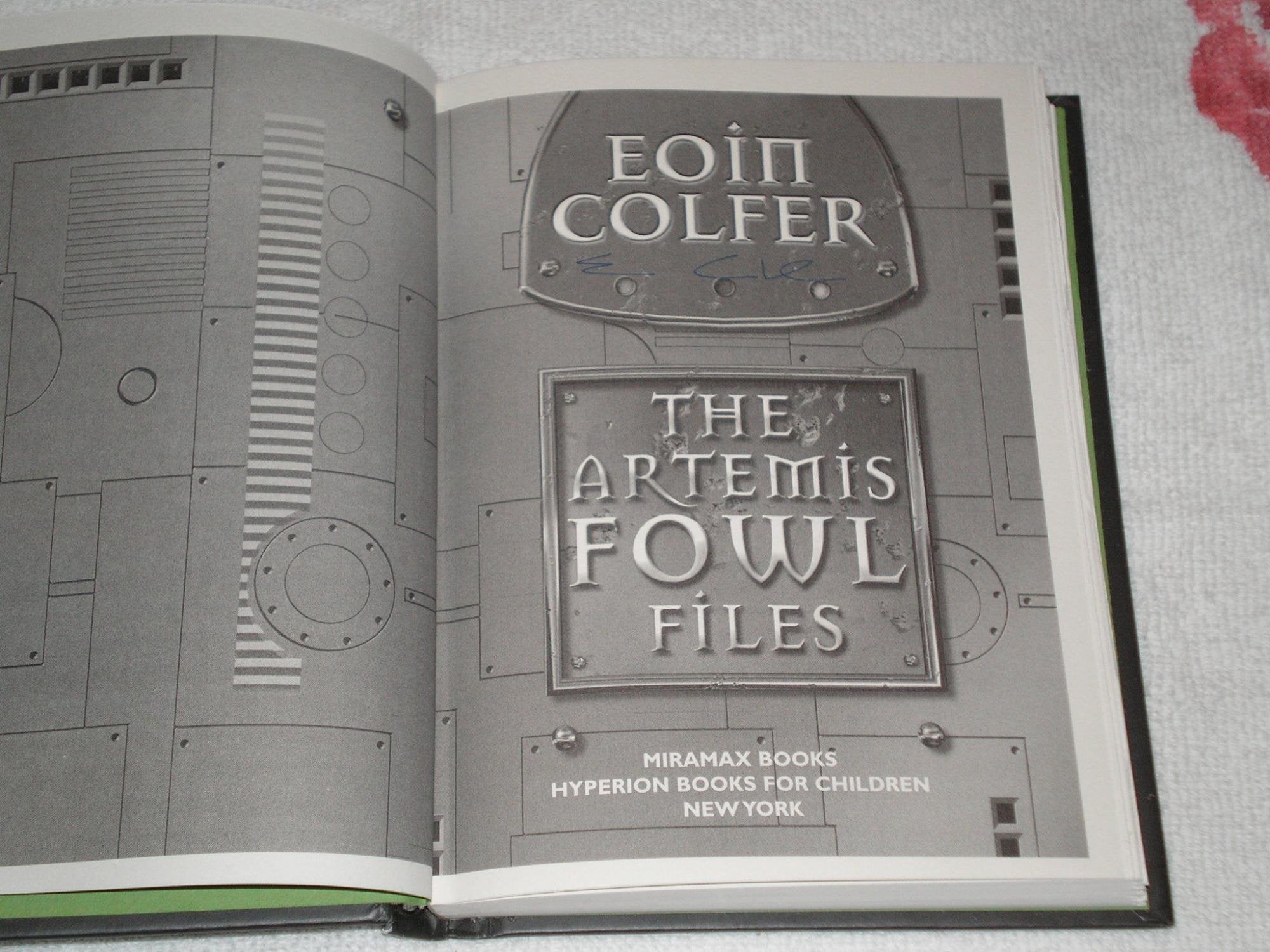 The Artemis Fowl Files Novels & Short Stories