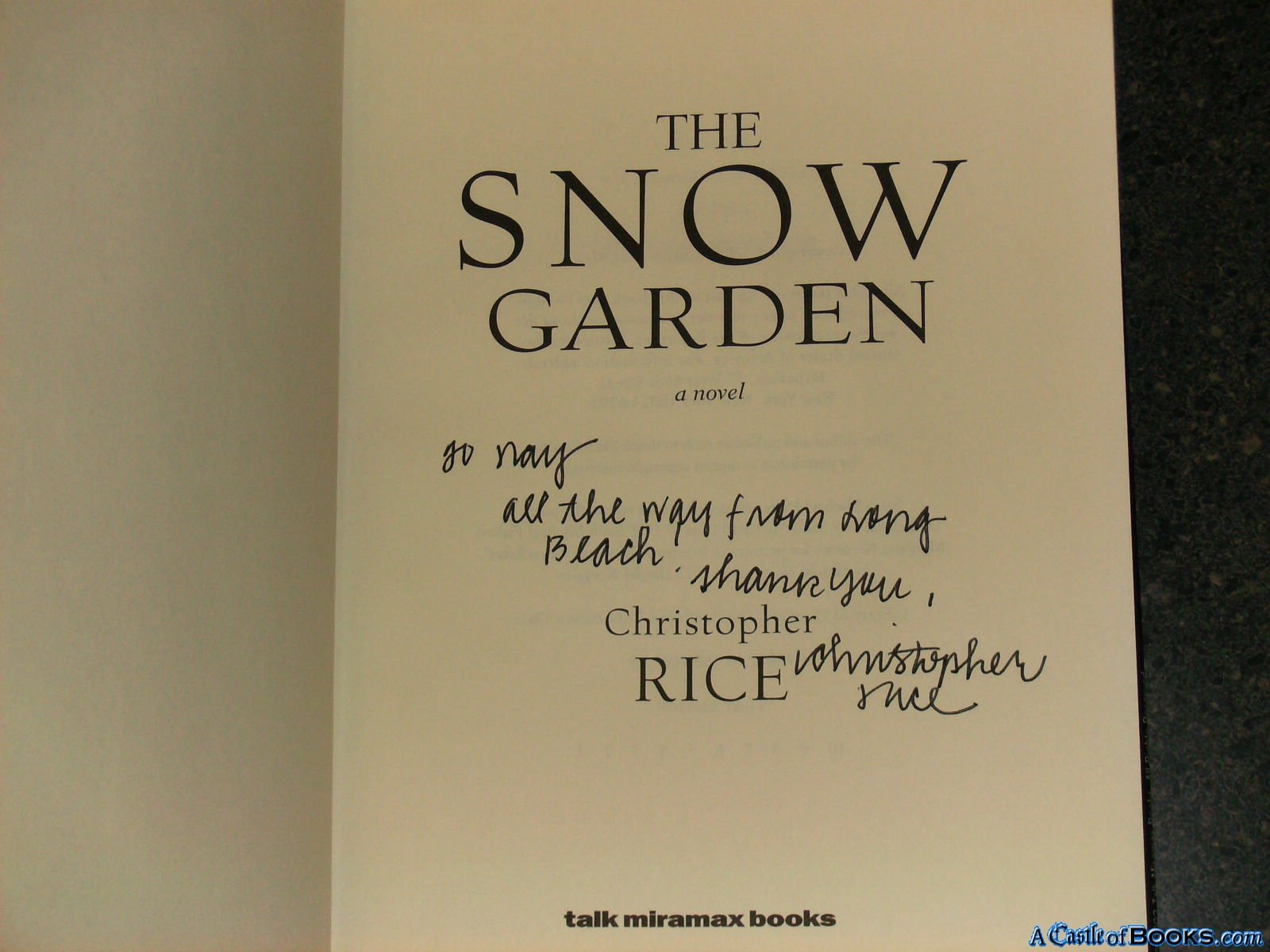 The Snow Garden: A Novel Contemporary literature Books