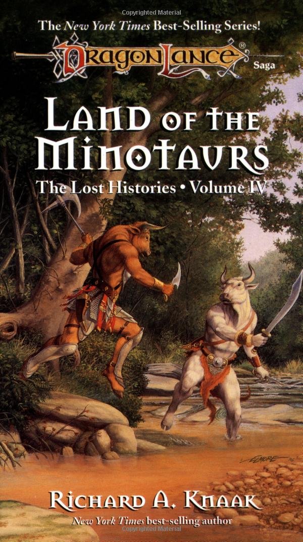 Land of the Minotaurs. Dragonlance Novel: Lost Histories Vol. 4 (Dragonlance Saga Lost Histories , Vol 4) Contemporary literature Books