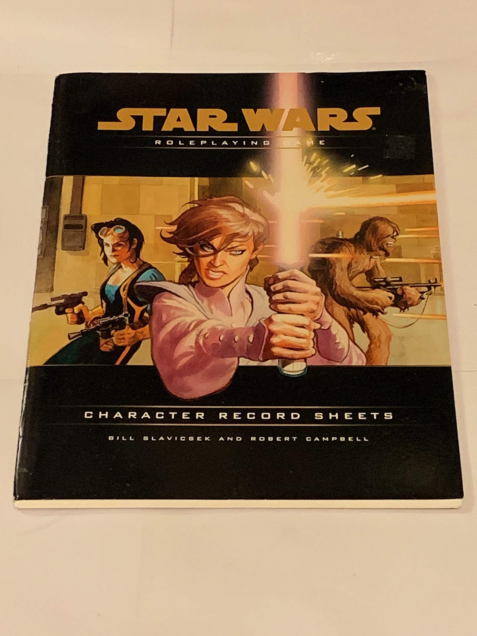 Star Warsrolepalying Game Character Record Sheets Leisure & Fun