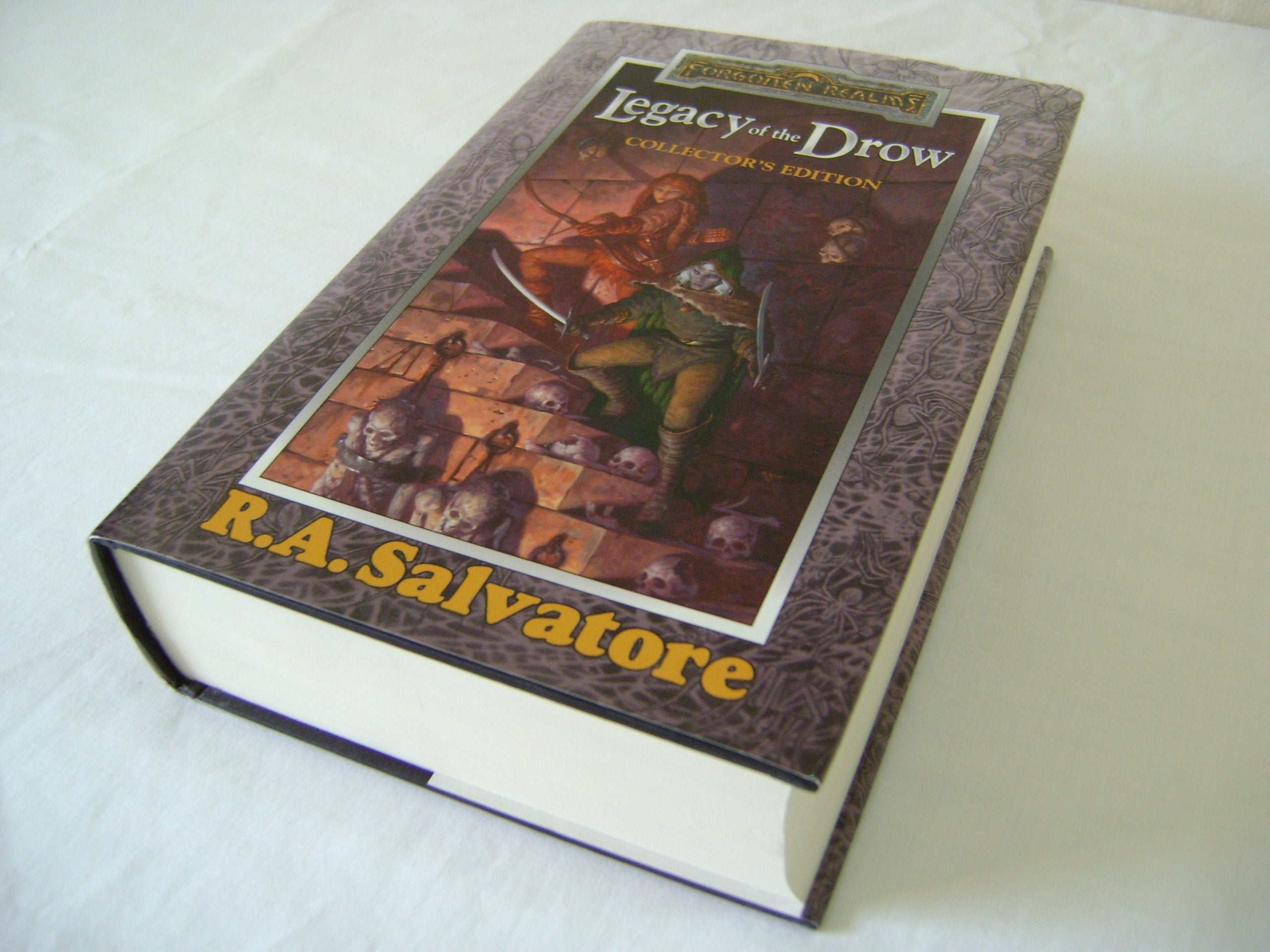 Forgotten Realms Legacy of the Drow Boxed Set: The Legacy / Starless Night / Siege of Darkness / Passage to Dawn (Forgotten Realms: Legacy of the Drow, 1-4) Fantasy & Sci-Fi