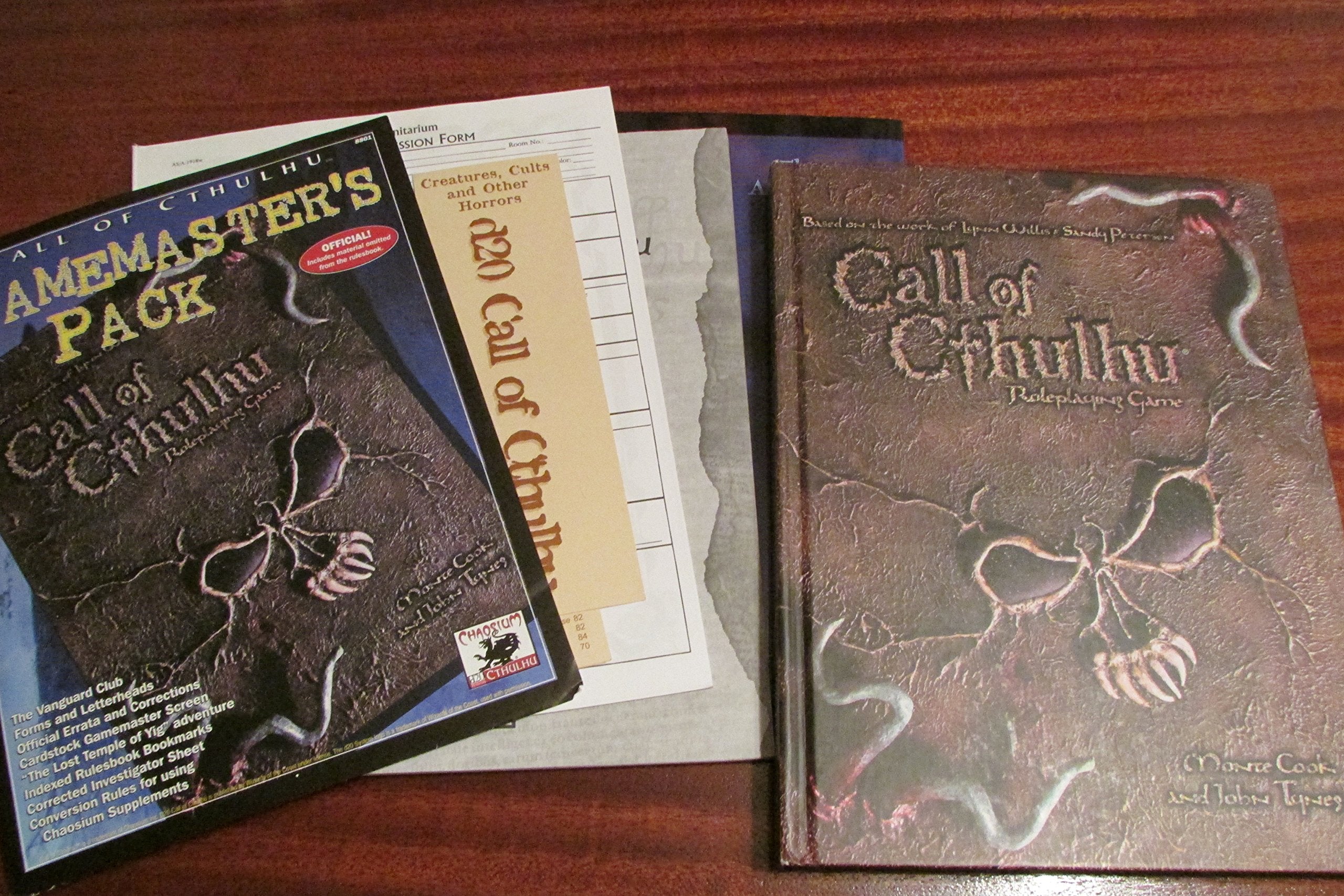 Call of Cthulhu: Roleplaying Game (D20 Roleplaying Game) Leisure & Fun