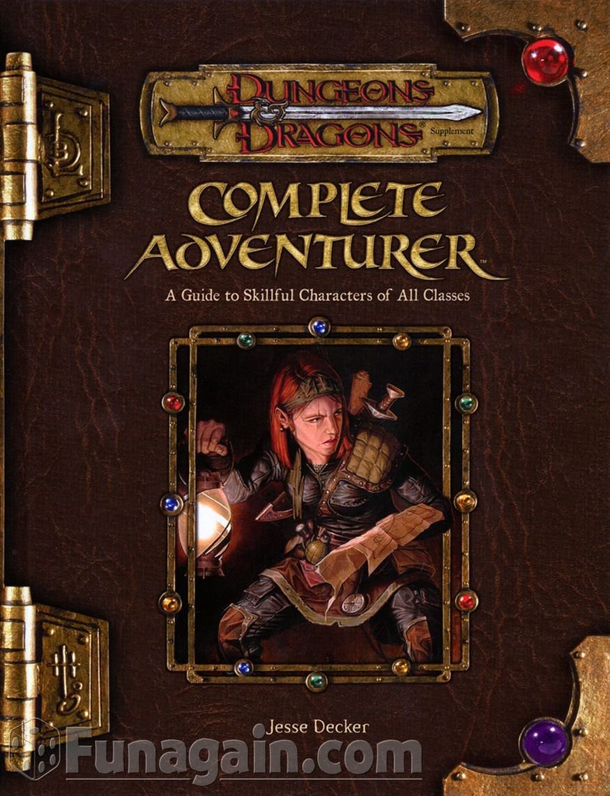 Complete Adventurer: A Guide To Skillful Characters Of All Classes (Dungeons And Dragons) Leisure & Fun