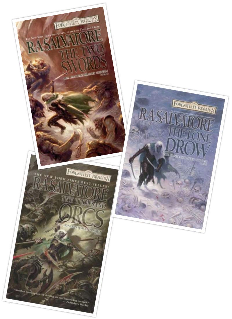 Forgotten Realms the Hunter's Blades Trilogy Boxed Set: The Thousand Orcs / the Lone Drow / the Two Swords (Forgotten Realms: the Hunter's Blades Trilogy, 1-3) Fantasy & Sci-Fi