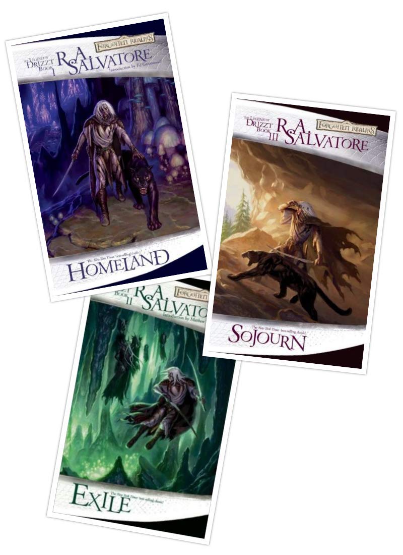 Forgotten Realms the Legend of Drizzit Boxed Set: Homeland / Exile / Sojourn (Forgotten Realms: the Dark Elf Trilogy, 1-3) Fantasy & Sci-Fi