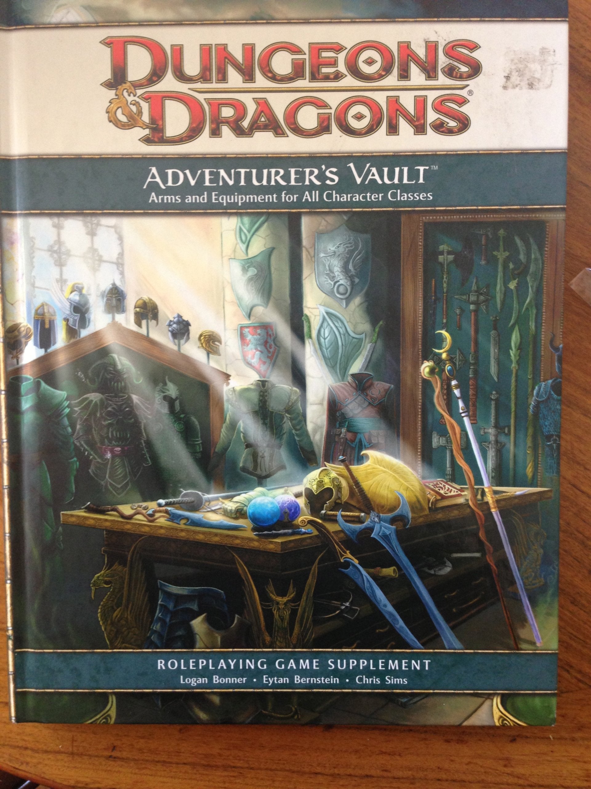 Adventure's Vault: Arms and Equipment for All Character Classes (Dungeons and Dragons Supplement) Leisure & Fun